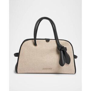 B-17. Jacquemus Petit Turismo Canvas Black